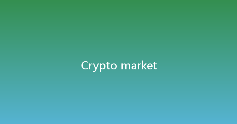 Crypto market 