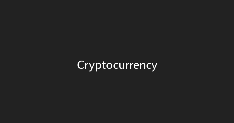 Cryptocurrency 