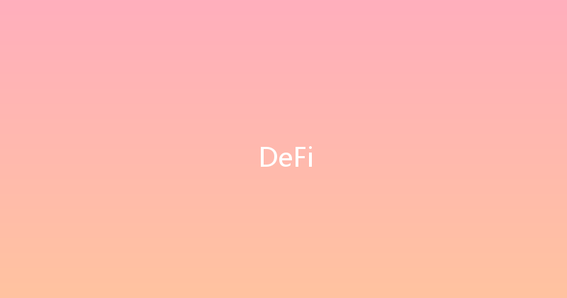 DeFi 