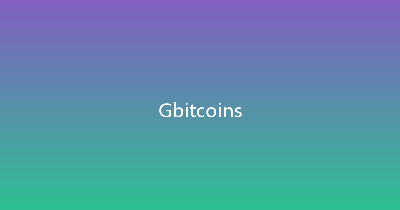 Gbitcoins 