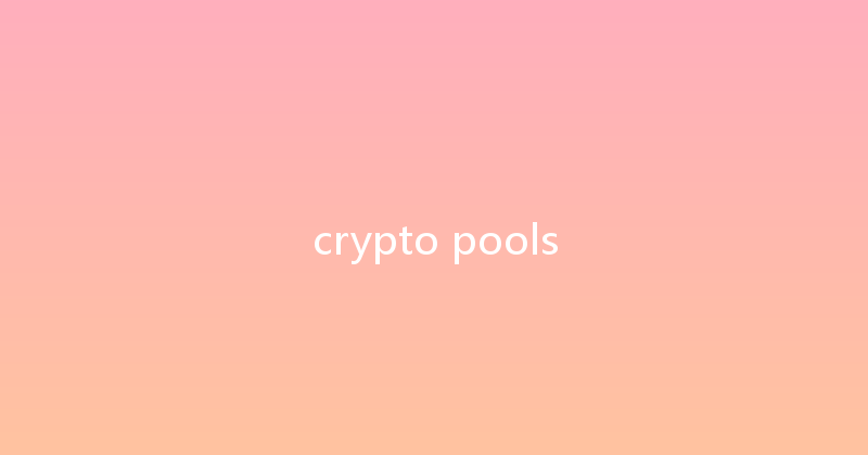 crypto pools 