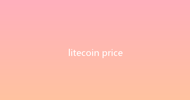 litecoin price 