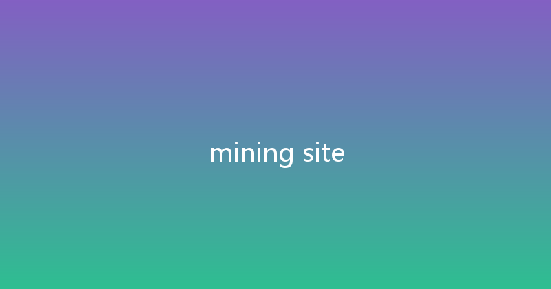 mining site 