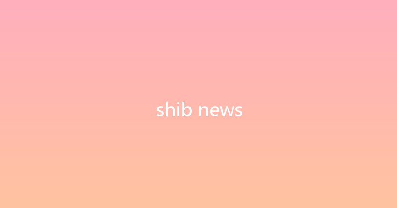 shib news 